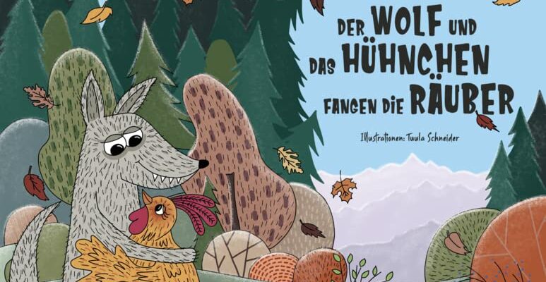 Der Wolf und das Hühnchen fangen die Räuber