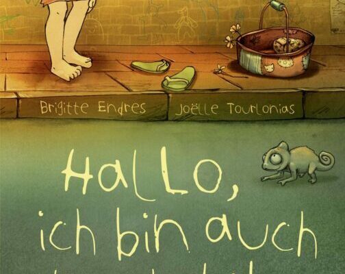 "Hallo, ich bin auch noch da!" meldet sich das kleine Chamäleon 1 Hallo, ich bin auch noch da!