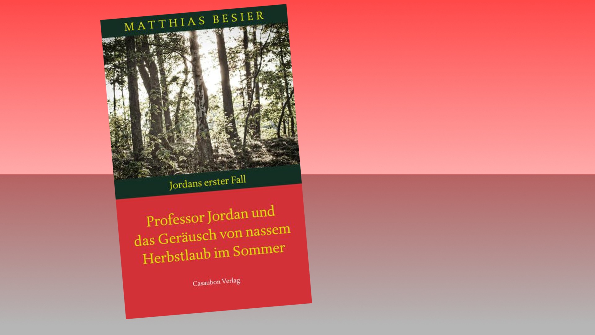 Professor Jordan und das Geräusch von nassem Herbstlaub