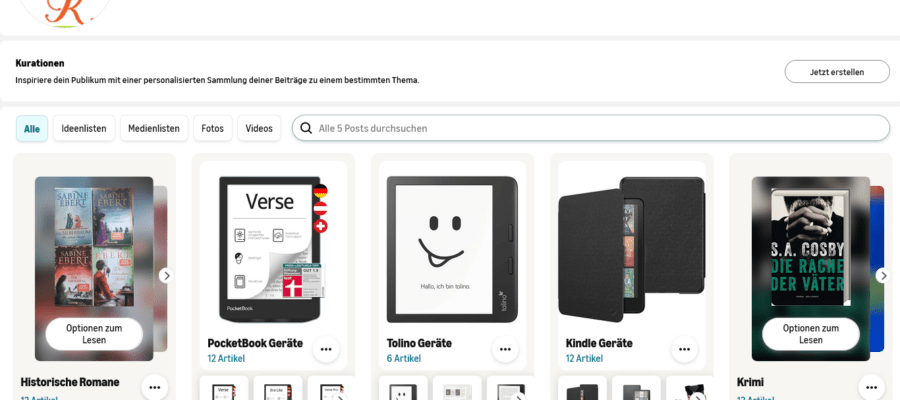 Die Amazon Seite von Der Krimi und mehr Blog